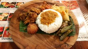 Fried Chicken Nasi Padang at Double Durian - Lavender in Central Singapore