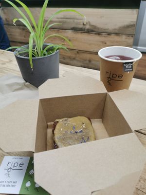 Ginger cake at Ripe in Ulverston