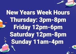 New Years hours at Umami Gorilla in Wilkes-barre
