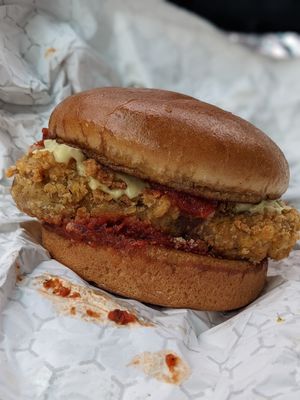 Chicken Parm sandwich at Umami Gorilla in Wilkes-barre