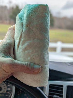 Chicken bacon wrap -- pic for size -- large portions at Umami Gorilla in Wilkes-barre