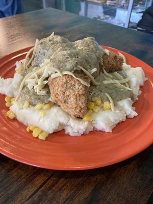 KFC Bowl 🤤 #Veganuary at Umami Gorilla in Wilkes-barre