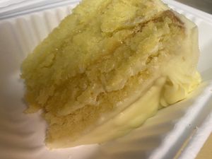 Lemon cake  at Umami Gorilla in Wilkes-barre