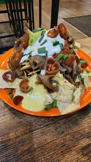 Jerk chicken nachos special at Umami Gorilla in Wilkes-barre