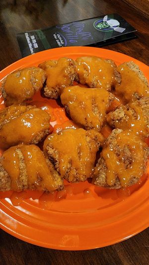 Pineapple habanero chicken at Umami Gorilla in Wilkes-barre