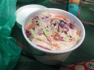 Coleslaw at Umami Gorilla in Wilkes-barre