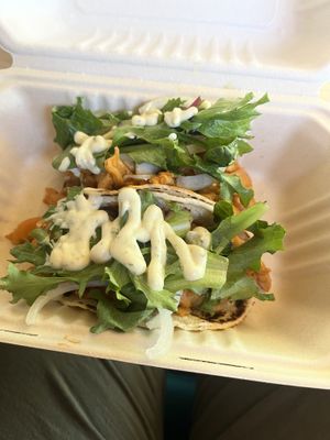 Buffalo ranch tacos   at Umami Gorilla in Wilkes-barre