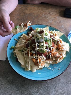 Buffalo Chik’n Nachos at Umami Gorilla in Wilkes-barre
