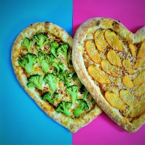 День влюблённый уже здесь)
Valentine's day is here) at The Slice Pizza in Moscow
