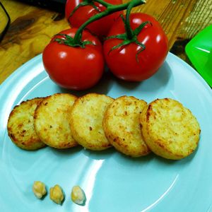 Картофельные солнышки - идеальный завтрак)
Potato suns - the perfect breakfast)
 at The Slice Pizza in Moscow