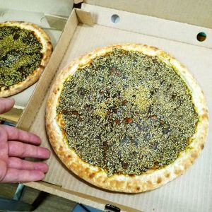 Manakish already in Slice Pizza )
Манакиш уже в СЛАЙС пицце) at The Slice Pizza in Moscow