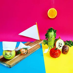 А мы отправляемся в плавание)
We set sail) at The Slice Pizza in Moscow