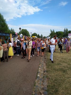 International Yoga Day, 2019 in Tsaritsyno
Международный День Йоги 2019 в Царицыно at The Slice Pizza in Moscow
