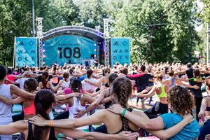 Фестиваль Wanderlust 2019, Москва. Анонсик)
Wanderlust Festival 2019, Moscow. Announcement)
 at The Slice Pizza in Moscow