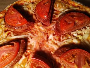 Cutlet pizza by SLICE pizza.
Котлетная пицца от СЛАЙС пиццы. at The Slice Pizza in Moscow