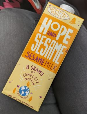 Specialty vegan milk at Sprouts Farmers Market - Disc Dr in Sparks