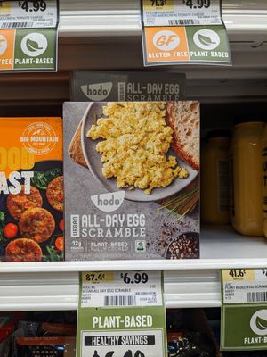 Vegan tofu scramble at Sprouts Farmers Market - Disc Dr in Sparks