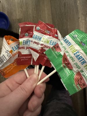 Yum Earth suckers are usually at the registers to buy them I think 4 for 1$ or 2$.  #Veganuary at Sprouts Farmers Market - Douglas Blvd in Roseville