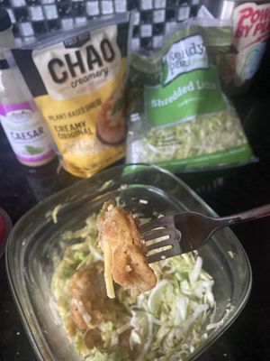 Easy Meal w/Sprouts Dressing - Too Much Vinegar (in dressing) IMO 🙃  at Sprouts Farmers Market - Crow Canyon Pl in San Ramon
