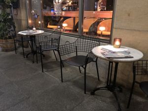 Outside at Wilma Wunder in Dresden