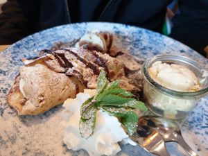 Eierkuchen (vegetarisch) at Wilma Wunder in Dresden