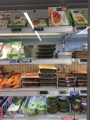 Vegan meats  at Gran Gusto in Naples