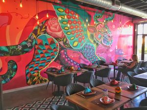 Interior at Charly's Vegan Tacos in Miami