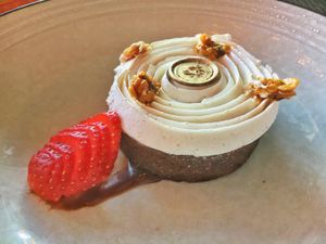 Banana Almond Torte at Charly's Vegan Tacos in Miami