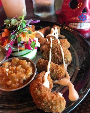 Fried Avocado at Charly's Vegan Tacos in Miami