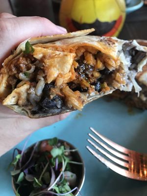 Diablo Burrito! at Charly's Vegan Tacos in Miami