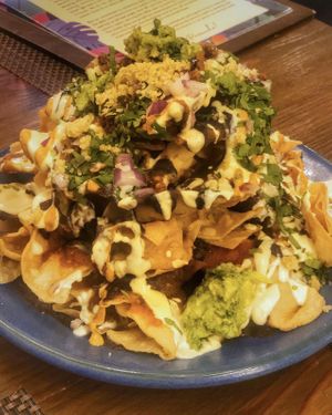 Nachos Machos at Charly's Vegan Tacos in Miami