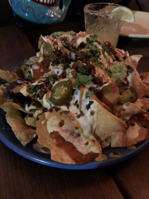 Nachos (A MUST HAVE!) at Charly's Vegan Tacos in Miami