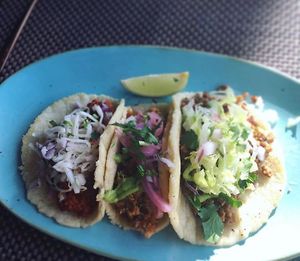Tacos! at Charly's Vegan Tacos in Miami