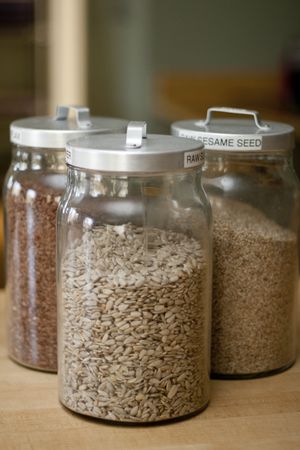 seed jar at Optimum Health Institute in Cedar Creek
