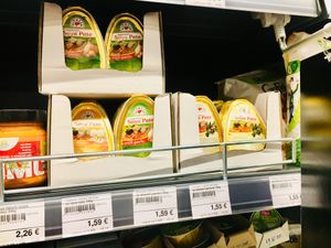 Delicious Vegan Pate at Shopping Centre Kamelija in Kotor