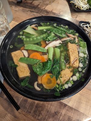 Vegan pho at Pho Van in Pittsburgh