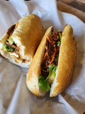 Tofu banh mi at Pho Van in Pittsburgh