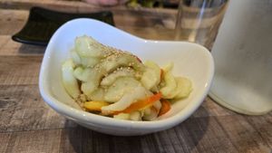 Garlic cucumber salad at Pho Van in Pittsburgh