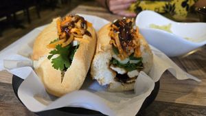 Bahn mi - tofu sandwich at Pho Van in Pittsburgh