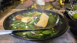 Vegan pho at Pho Van in Pittsburgh