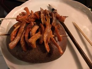 Carrot Skewer 당근 꼬치  at Soseek in Seoul