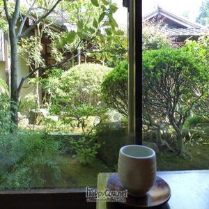 Zen garden. at Hachinoki in Kamakura