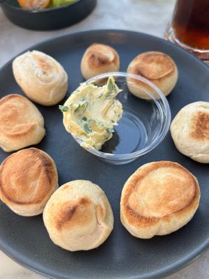 Dough balls  at Pizza Express in Newark