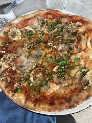Vegan funghi di bosco  at Pizza Express in Newark