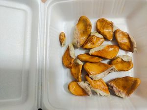 Finished everything at once at Big Fruits & Durians in Central Singapore