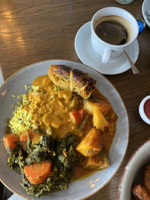 Mixed plate  at Apple & Eve in Hamburg