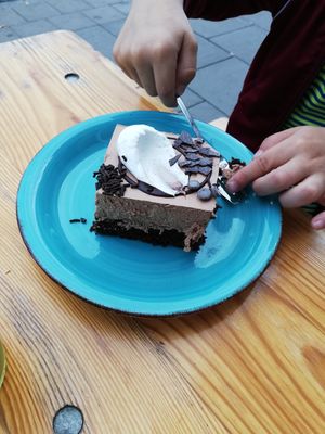 Musse au Chocolat Torte at Apple & Eve in Hamburg