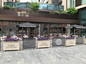 Exterior at Pizza Express - Paddington in West London