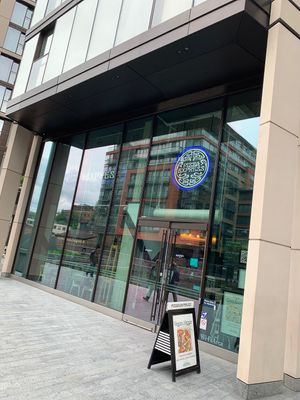 Entrance at Pizza Express - Paddington in West London