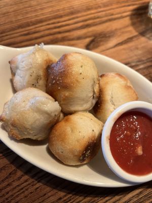 Vegan Garlic Dough Balls  at The Rowan Tree in Armadale